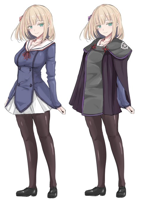 コートのデザイン少し変更 