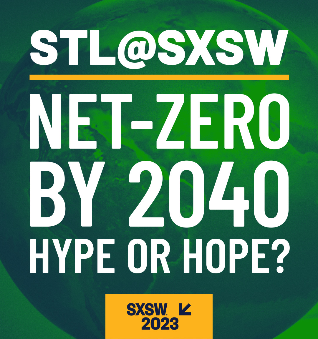 Mid-day Monday @ #SXSW Midwest House ⬇️⬇️

⏲️ 12:30 p.m.
📅 Monday, March 13
📍 <a href="/halfstepbar/">Half Step</a> 
🔗greaterstlinc.com/sxsw 
🗣️ Dedric Carter, Bob Elfanbaum, Kelly Gillespie &amp; Nick Reinke #STLmade