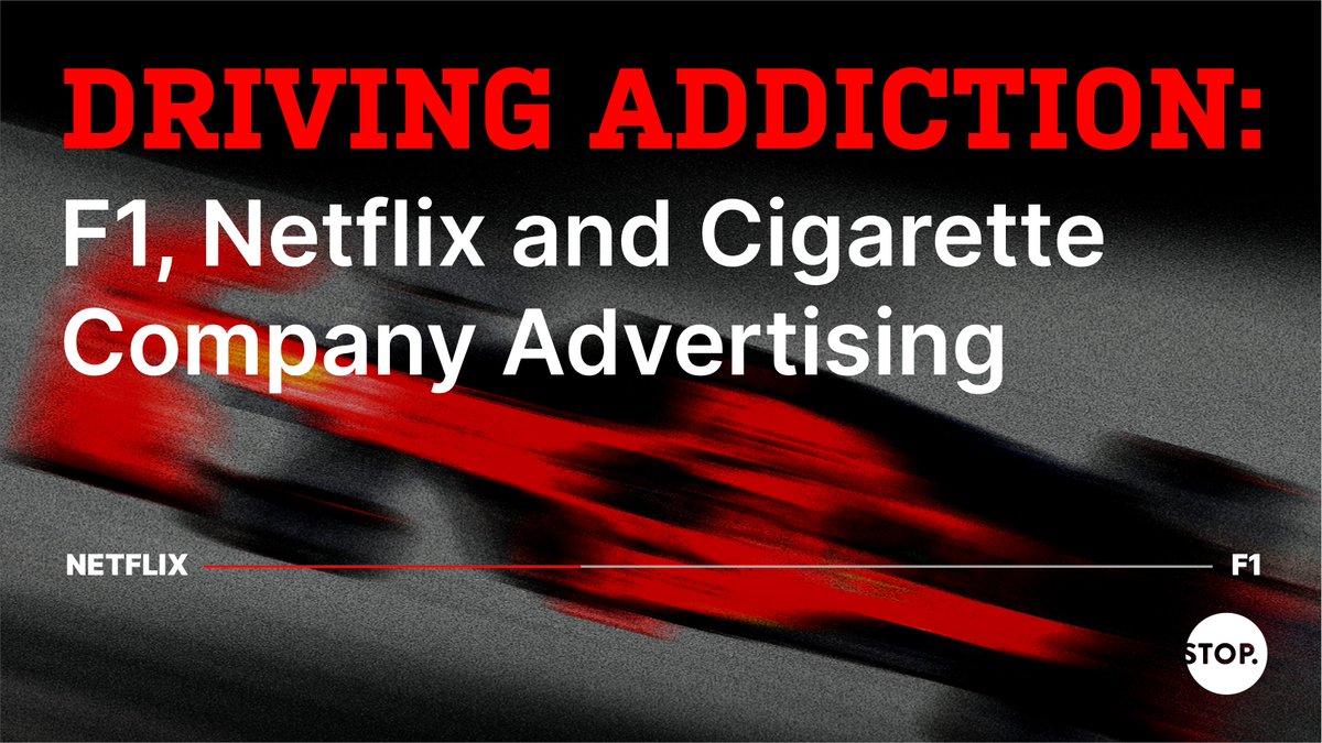 Is #Netflix helping cigarette companies reach young people with their brand messaging? 

Find out how the hit documentary series #F1: Drive to Survive may be #DrivingAddiction. @ExposeTobacco. bit.ly/3mj2Js7