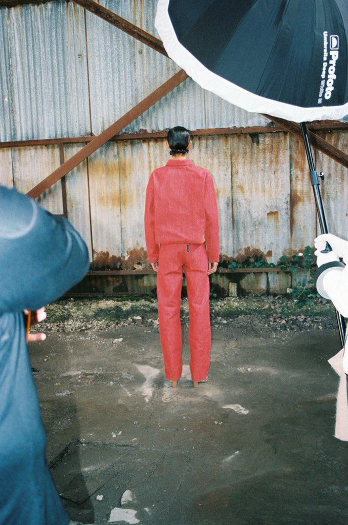 iMAKEclothes's tweet photo. Bts of AW2023 in film. https://t.co/VQ3SPEmZlU