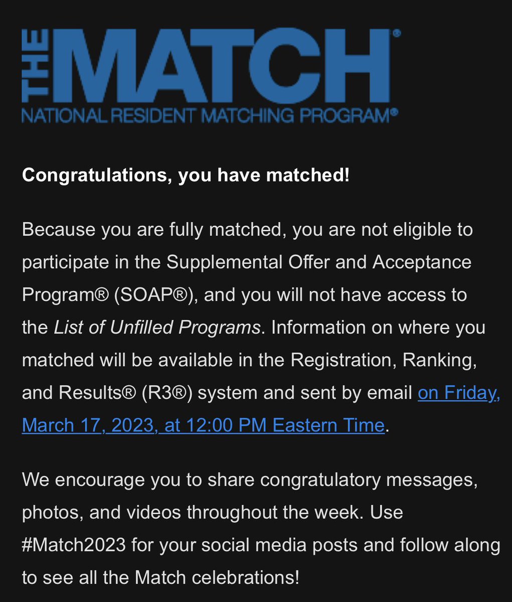 Aspiring pediatrician ➡️ Future pediatrician 🎉🍾😊 can’t wait to see where on Friday! #pedsmatch2023