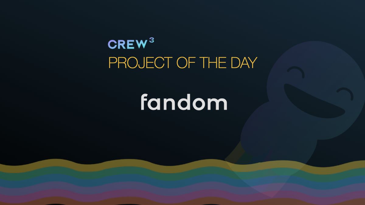 Say hello to our Project Of The Day, <a href="/fandomstudio_/">FANDOM STUDIO</a>, a unique NFT Studio &amp; Marketplace for Creators and Fans 😎

✅ Check out their <a href="/crew3xyz/">Kasih Sayang</a> questboard bit.ly/426VKmE