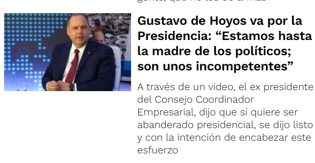 OficialFrenaaa's tweet image. #SoloLoMejor.

Gustavo de Hoyos rompe con  políticos de la  Alianza, dice que &quot;estamos hasta la madre de ellos&quot; CIERTO. #FRENA tiene 4 años diciendo era ERROR dejarse llevar por ellos.

Damián Zepeda fue el 1o. en subirse al RING, veremos si Gustavo está listo para 1er debate