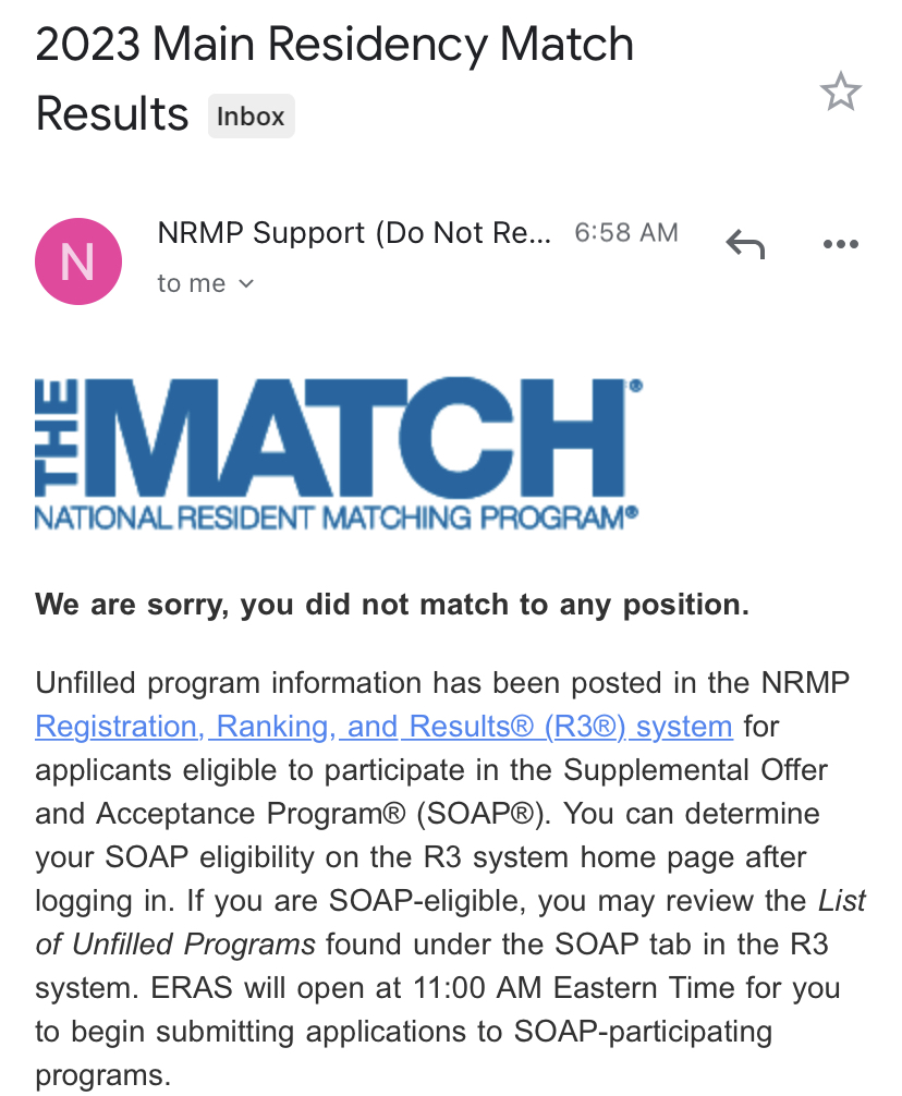 kasstomd's tweet image. Congrats to all the matched applicants! I did not match and will participate in #SOAP2023 any advise, and guidance is welcomed!! Thank you in advance to all the amazing #MedEd community that is always willing to help us out 🙏 #unmatchedMD #unmatched #Match2023