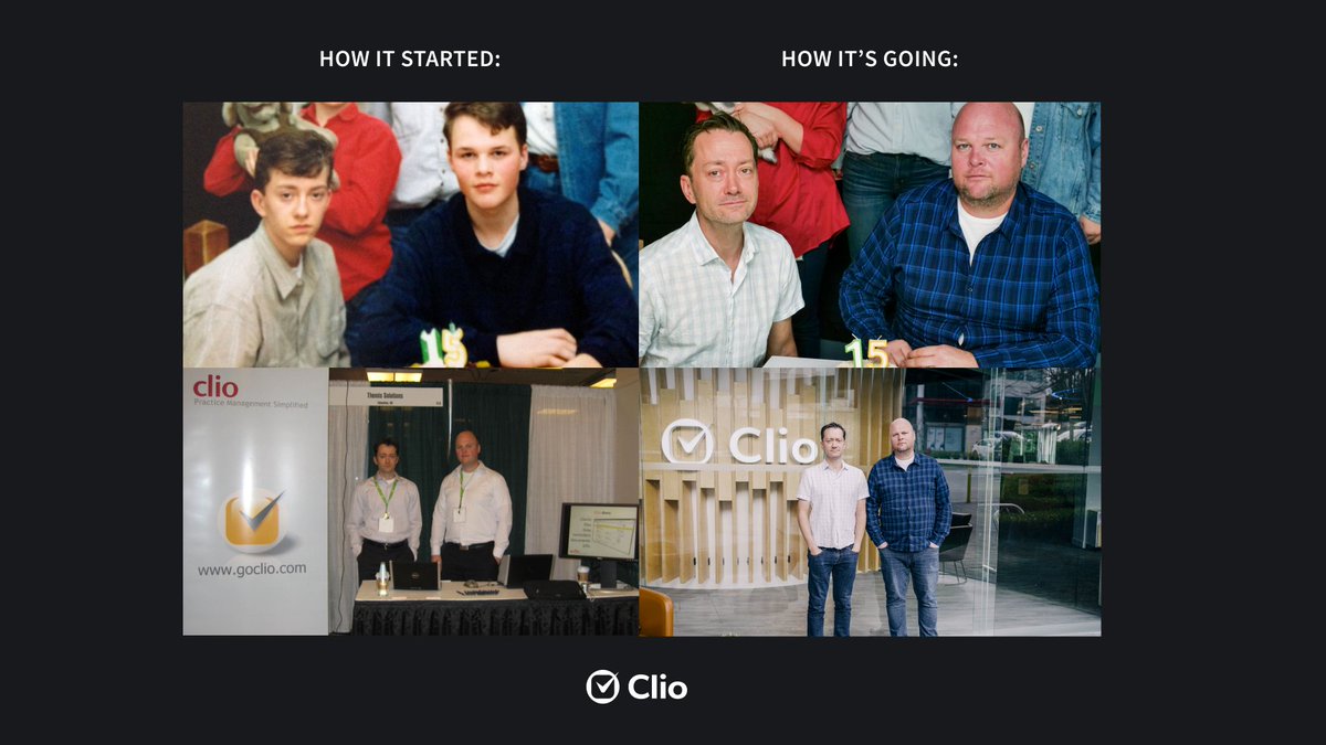 goclio's tweet image. It is our birthday. 🚀 
We’re celebrating 15 years of innovating, transforming, and advancing the legal industry. 
Thank you for being a part of our story. #GoClio