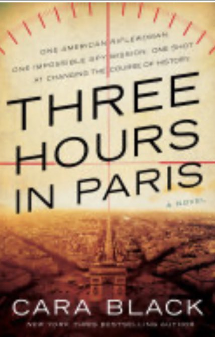 In June of 1940, when Paris fell to the Nazis, Hitler spent a total of three hours in the City of Light—abruptly leaving, never to return. To this day, no one knows why. 
THREE HOURS IN PARIS by <a href="/carablack/">carablack #MurderatLaVillette📕</a> is only $3.99 in ebook this week!
<a href="/soho_press/">Soho Press</a>