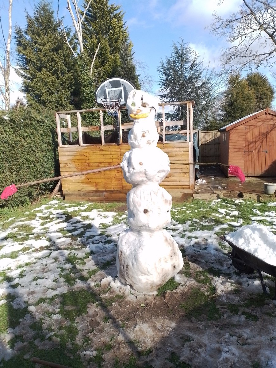 A very tall entry from Year 13. Meet Nemo
We hope it never melts too.