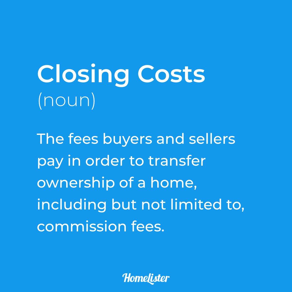 HomeListerApp on Twitter "The dreaded closing costs. The actual amount