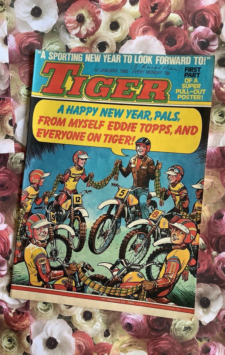 WatsonsVintage's tweet photo. NEW LISTING A FABULOUS #Retro #40thBirthdayGift in my #etsy shop: #Rare #Vintage 1st January #1983 'Tiger' Comic - Action/Adventure/Sport Comic Strip Stories/Articles - Nostalgic, Retro Fun 40th Birthday Gift https://t.co/rI6ritaEik
#TigerComic #SportsFanGift #ActionComicStrips https://t.co/iuQXmBOnxU
