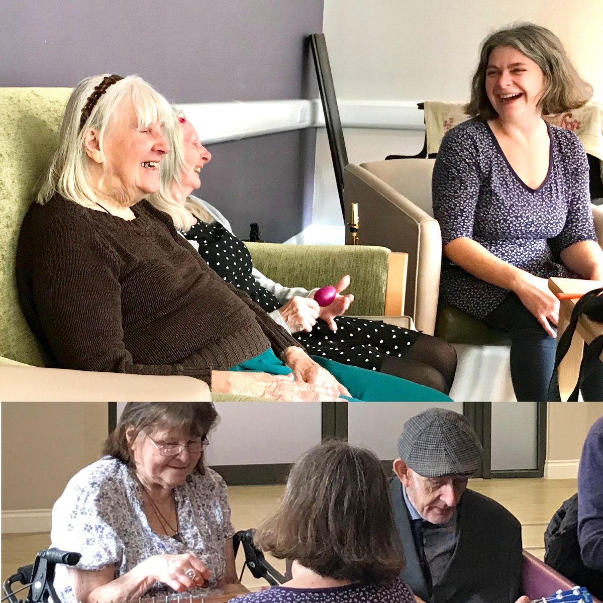 Might you, or anyone you know, benefit from our free dementia-friendly music sessions, on Friday mornings? We're a lively group of people enjoying singalongs, drumming, movement, stories and happy times. ❇️Music & Motion, Brooke Meade (BN2 9AJ) ❇️This Friday ❇️11:30am