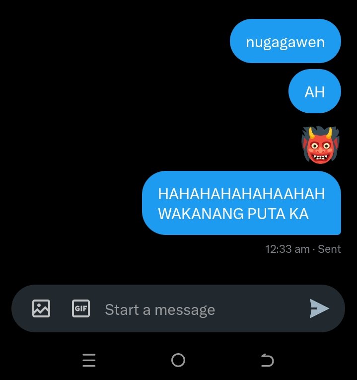 minsan nalang kami mag usap ganto pa amputa <a href="/plumeist/">‎ ‎ً</a>