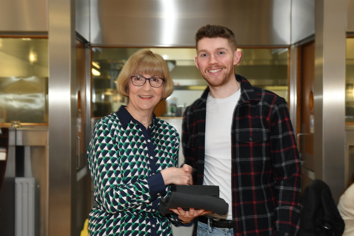 Congratulations to Daniel Keaney who received Third Place in The Postgraduate Writing Competition. The title of Daniel's submisson was 'SPOTIFY FOR GENETIC ENGINEERING' <a href="/MTU_ie/">Munster Technological University</a> <a href="/BioSci_MTU/">Biological Sciences - MTU</a> #postgrad #presidentscoffeemorning #suceedingtogether