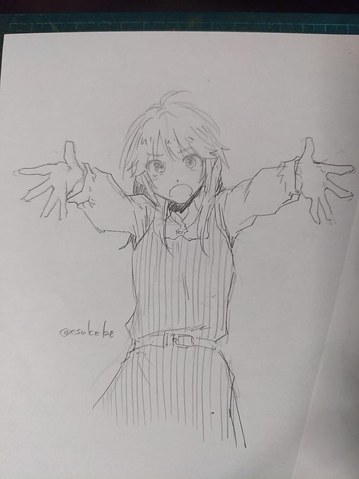 梨穂子のバキの表紙みたいなポーズ好き 