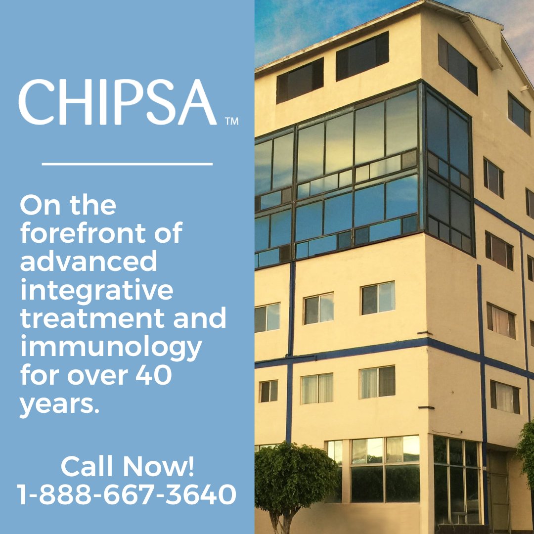 CHIPSAhospital's tweet photo. If you or a loved one are looking for treatment at CHIPSA, please send us a message or call us at 1-(888) 667-3640

https://t.co/gj7UpgkpZ1

#chipsahospital #cancertreatment #cancerresearch #cancerclinic #chipsahospital #cancer #oncology #cancertreatmentmexico https://t.co/BJgmK1MCqZ