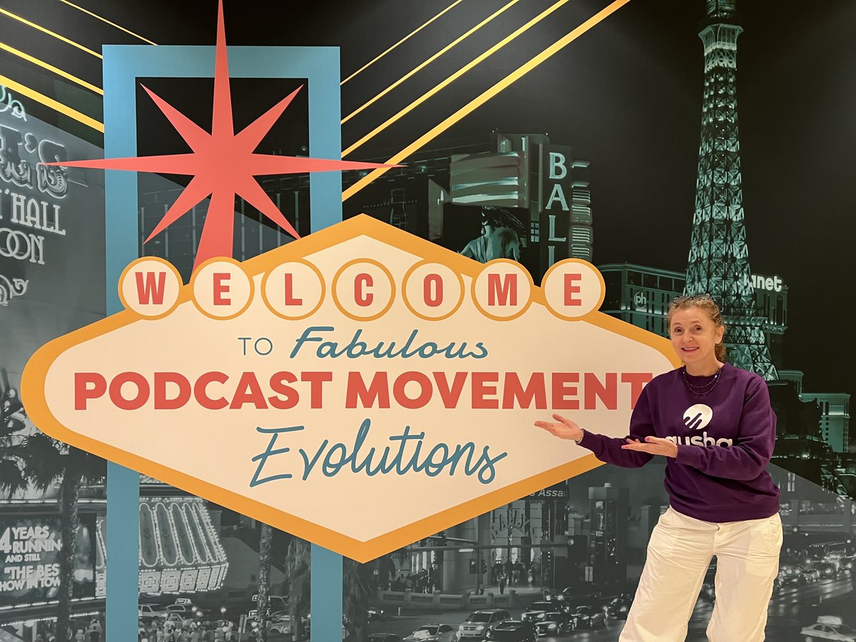 Ausha | Boost Your Podcast Game ๐ (@ausha_en) on Twitter photo Podcast Movement was EVERYTHING! ๐ What a whirlwind of panels, podcast friends, and a lot of Ausha love this past week at <a href="/podcastmovement/">Podcast Movement</a> Evolutions in Vegas!
Hereโs a recap of our favorite moments๐๐งต Podcast Movement was EVERYTHING! ๐ What a whirlwind of panels, podcast friends, and a lot of Ausha love this past week at <a href="/podcastmovement/">Podcast Movement</a> Evolutions in Vegas!
Hereโs a recap of our favorite moments๐๐งต
