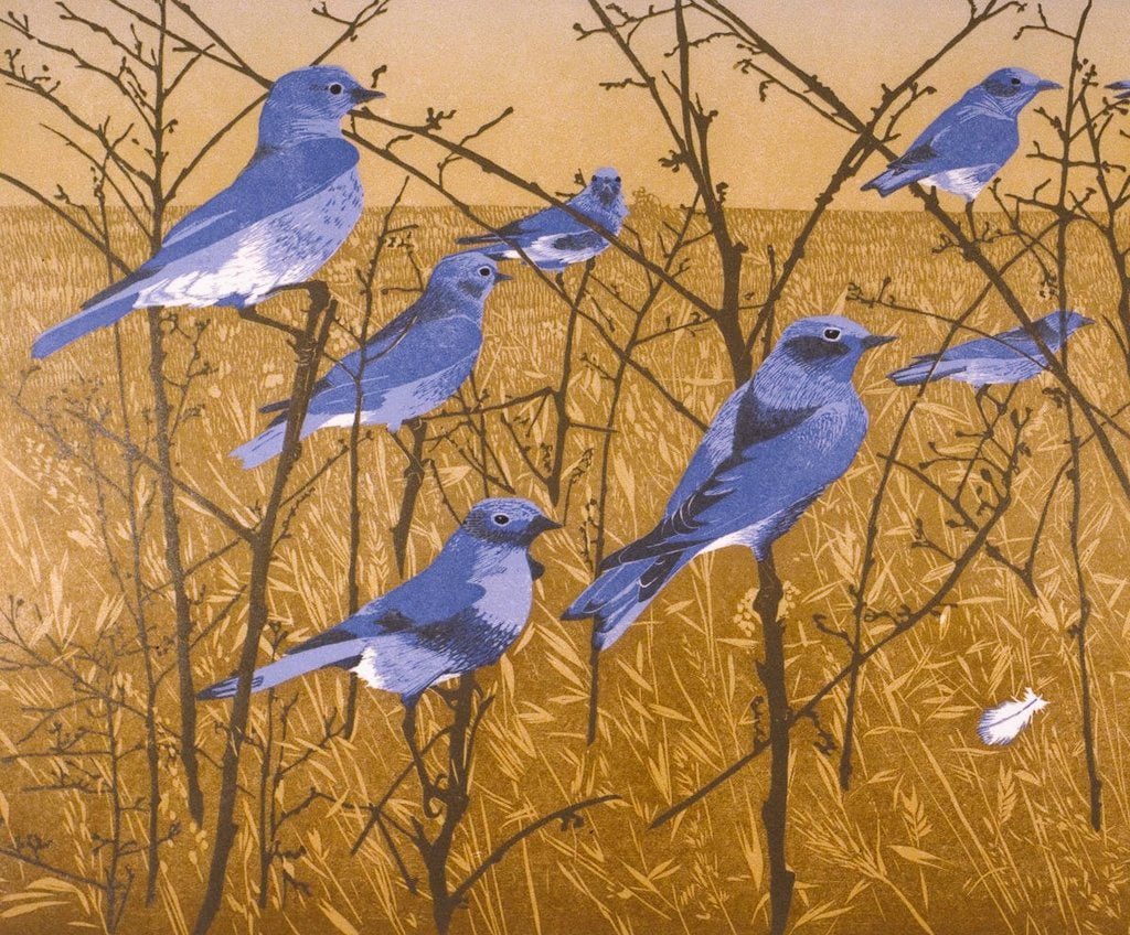 Hannah77709's tweet photo. US contemporary printmaker Andrea Rich https://t.co/w95zaGqDLM