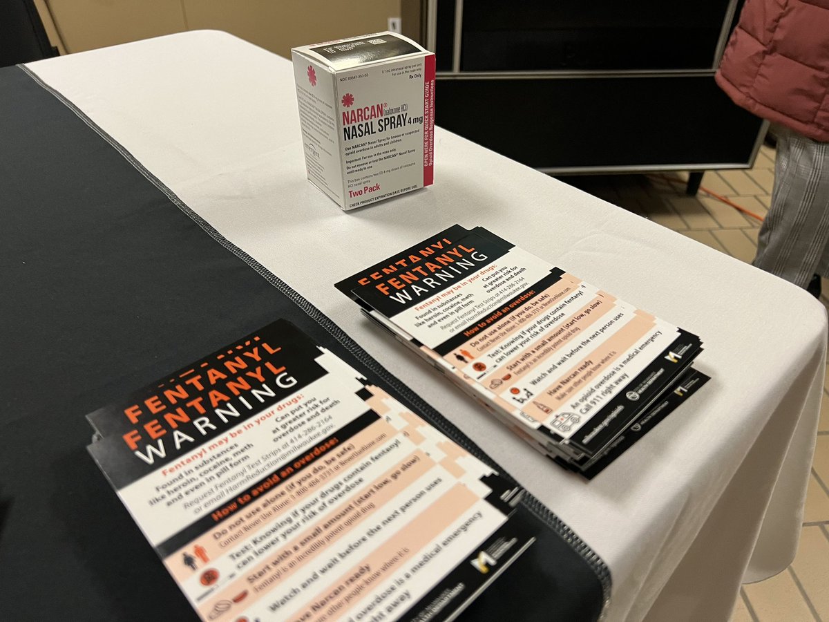 ecaseymedia's tweet photo. Milwaukee County residents will soon see vending machines filled with Narcan and fentanyl test strips throughout the community. It’s one harm reduction step leaders hope will help lead to less overdoses. https://t.co/LjmSP0Kzu1