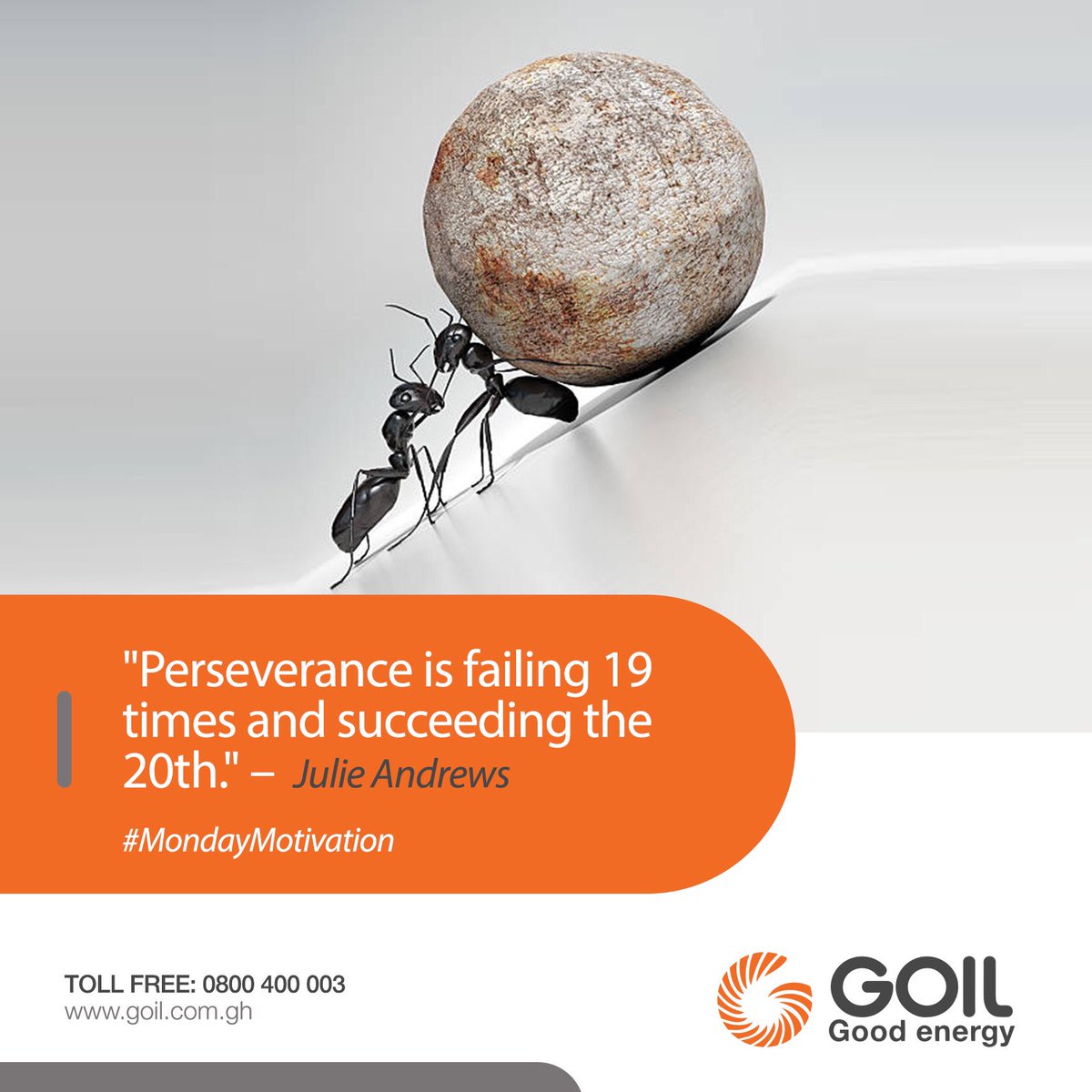GOIL_Official's tweet photo. Happy New Week!
#GOMakeIt
#GhanaMonth
#GOIL
#Goodenergy https://t.co/LDhnz7J9Zw