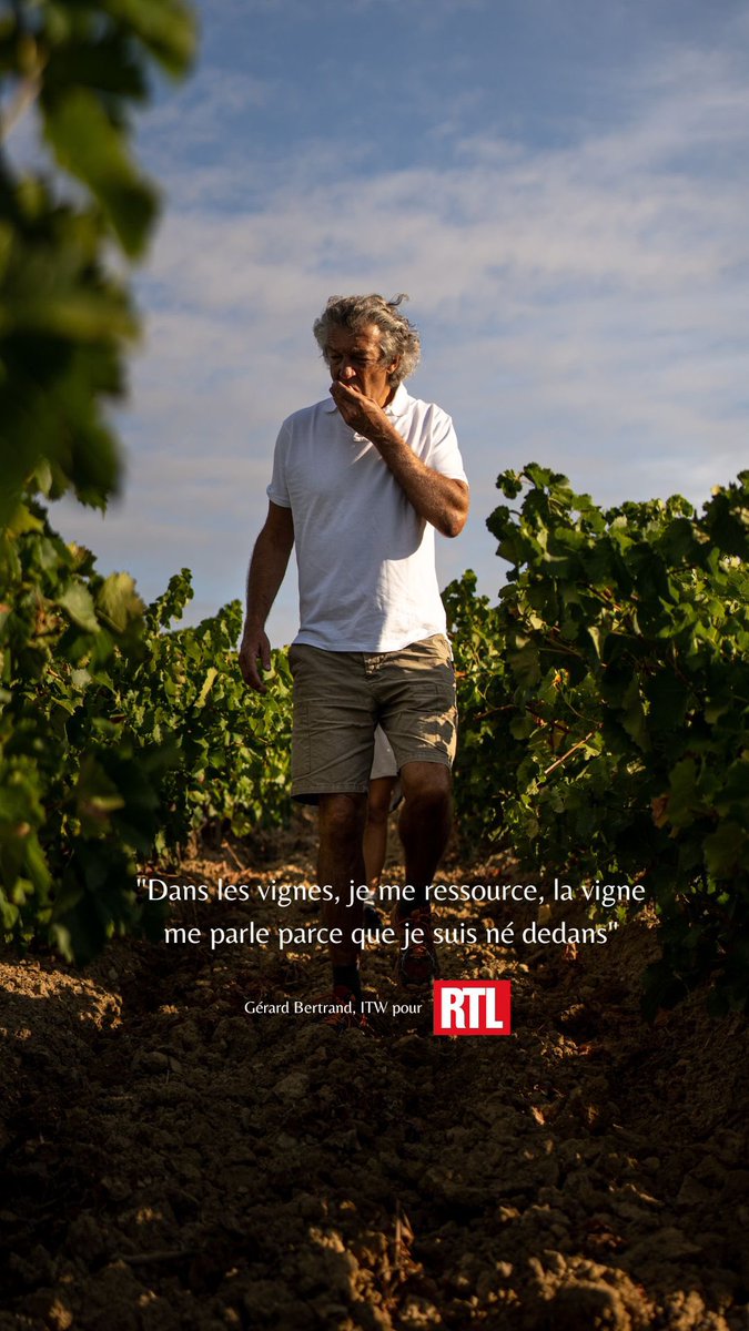 Découvrez l’interview <a href="/rtl_france/">RTL FR</a> à la rencontre de Gérard Bertrand au Château l’Hospitalet. 

A lire ici : rtl.fr/programmes/rtl… 

Ou rendez-vous sur RTL.fr pour écouter le grand entretien : rtl.fr/actu/debats-so…