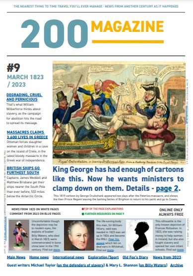 Reporting the news from 1823 tweet media