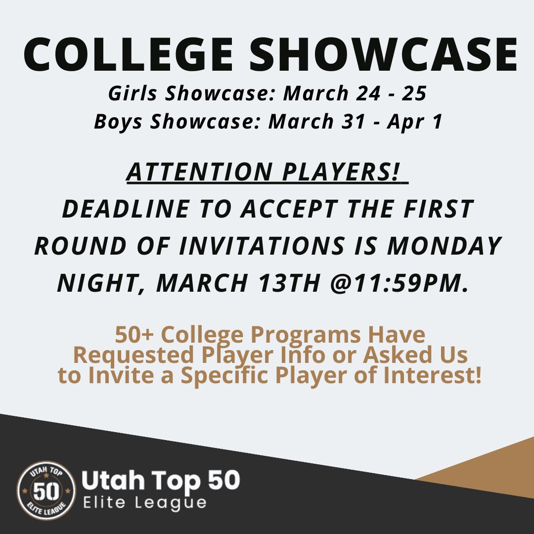 Utah Top 50 Elite League tweet media