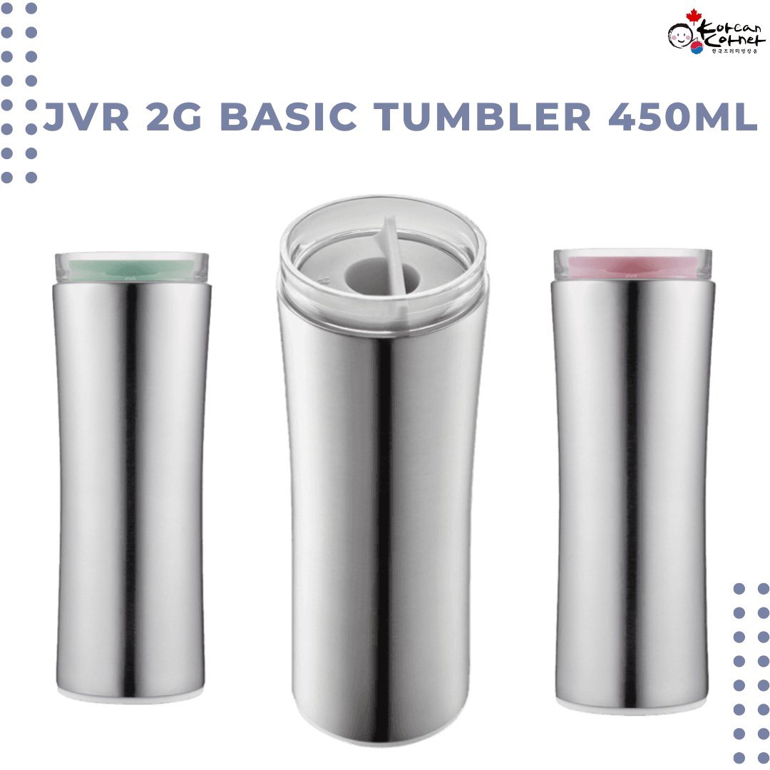 Korean Corner Canada on Twitter "【JVR 2G Basic tumbler 450ml】 •Keep