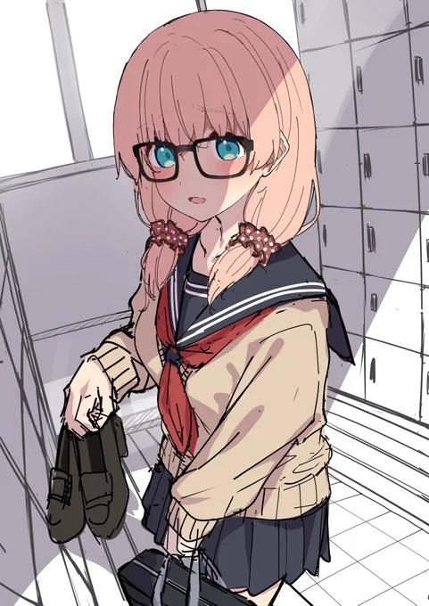ちまちま進めてるオリジナル絵のらふ～ 