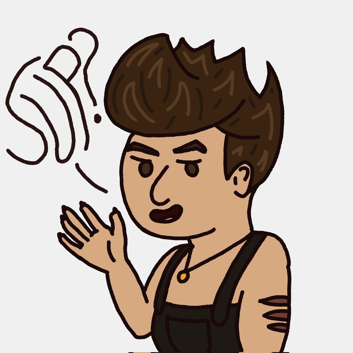 new pfp that I doodled on a bus