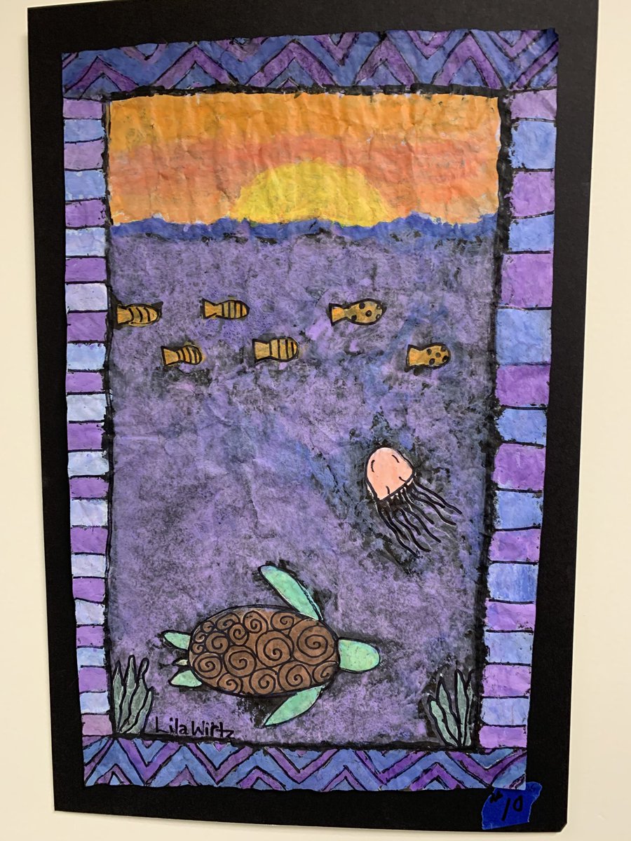 CCLCS195's tweet photo. In celebration of National Youth Art Month, amazing CCLCS student artwork is on display at Orleans Town Hall through March 31.  Special thanks to Mrs. Greenwood, art teacher extraordinaire, to our artist-students, and the Orleans Cultural Council. #edthataddsup https://t.co/vyhvFgKqDo