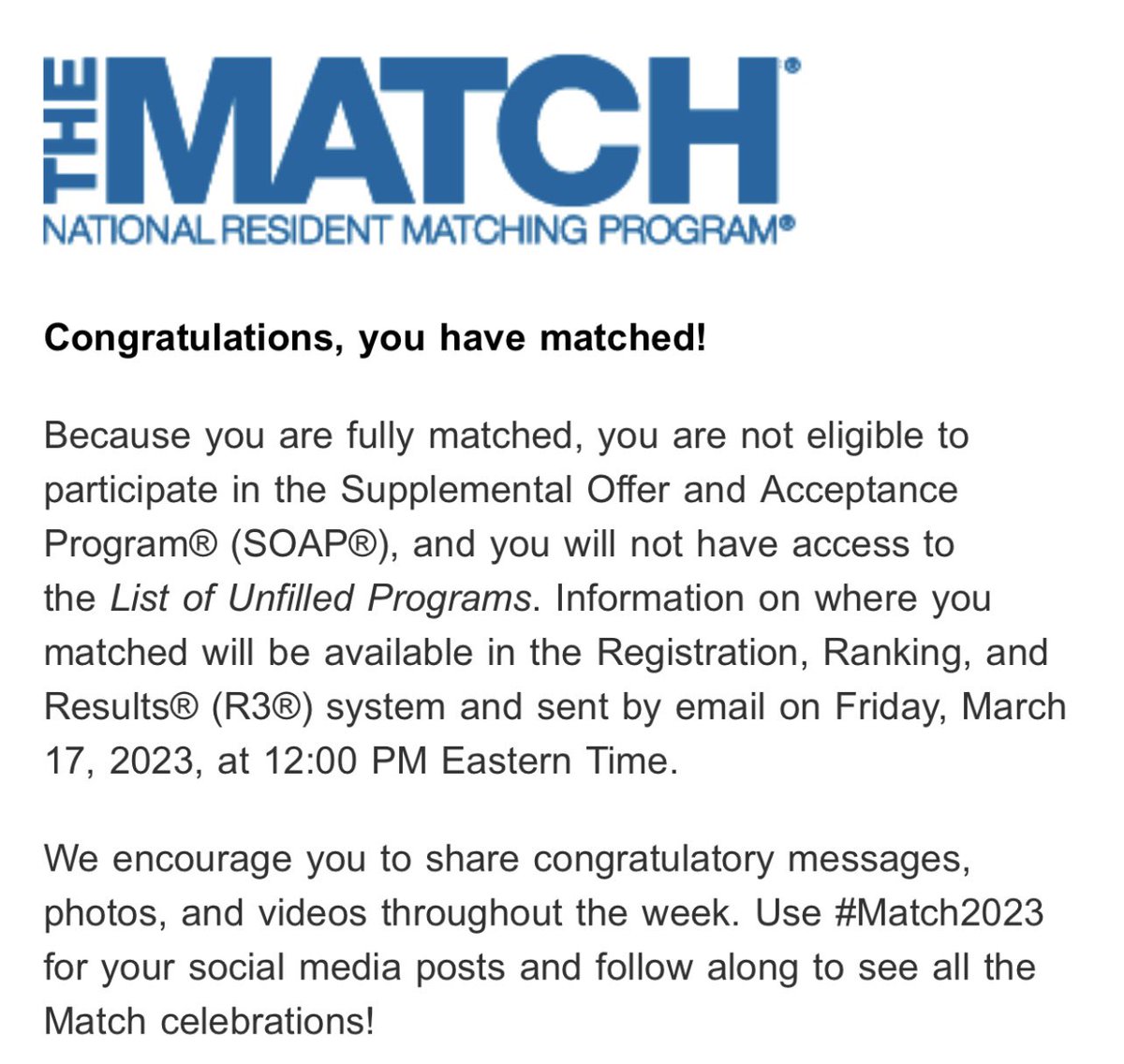 Officially a junior neuron! 🥳🧠
#Match2023