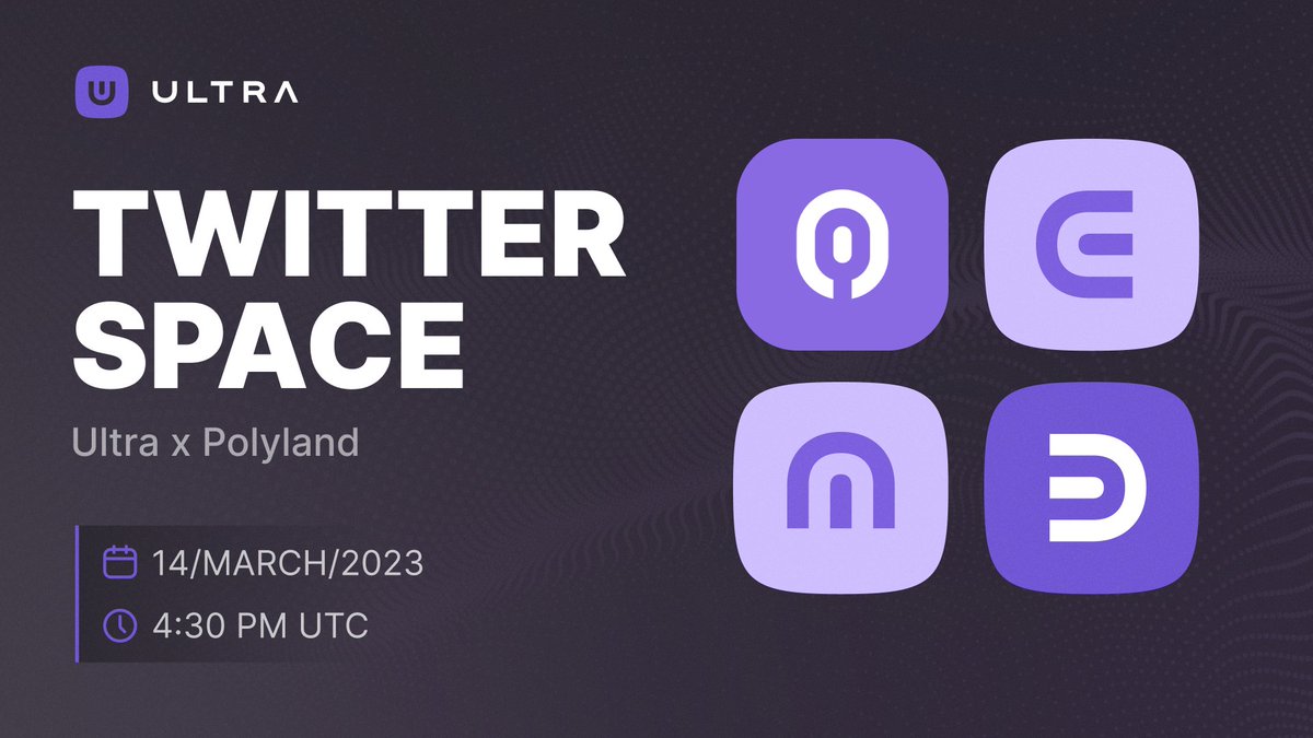 Ultra_io's tweet photo. Tune in tomorrow at 4:30 pm UTC for our Twitter Space with @ThePolyLand! 

We’ll cover their newest game, @r3v3ngegame, which will be available soon on Ultra Games 🔥 

Set a reminder so you don't miss it: https://t.co/OttuqH3sjb https://t.co/Y66pzy5i4p