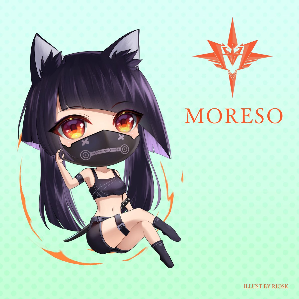 Riosk_art's tweet photo. Try my luck~

My Entry for
@moresoproject 
#MORESOChibiArt https://t.co/boIGurKmMV