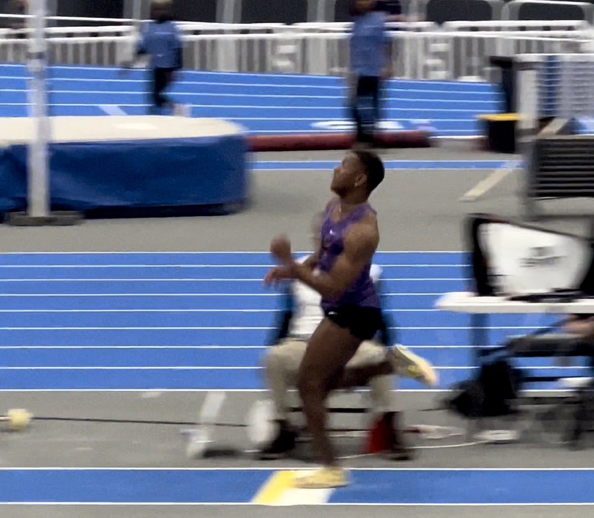fvmousjames1's tweet photo. NCAA Indoor recap
•First Team All-American (4th place)

Fouled a jump that could’ve been potentially in the 7.90+ range😅

But it’s all apart of the event 

Excited for bigger and better performances this outdoor season👏🏾 https://t.co/QqcIYAmlgl