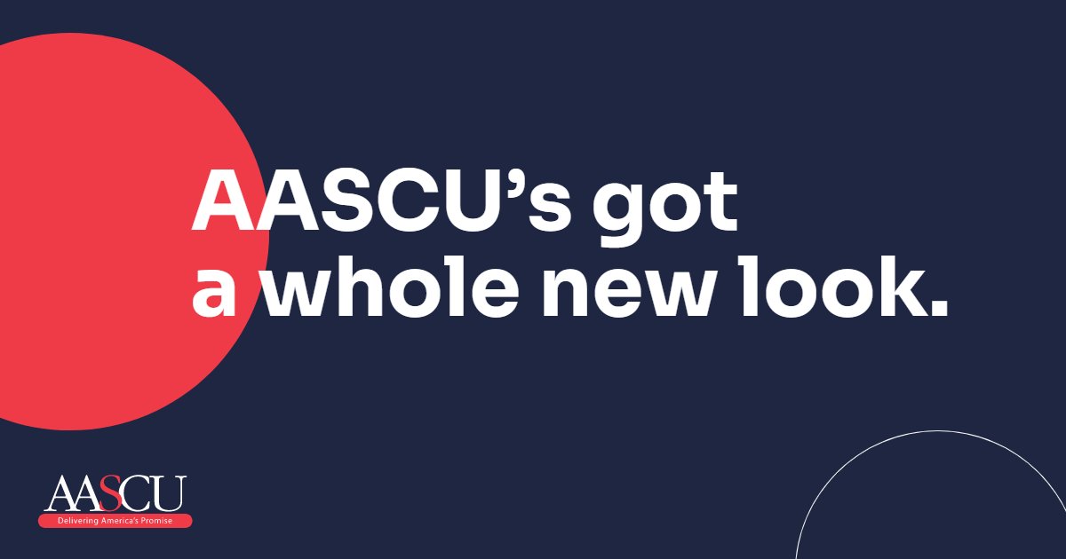 We are beyond excited to debut our new website! Explore it here! aascu.org