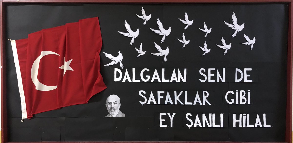 ngal_2005's tweet photo. İstiklal Marşı'mızın kabulünün 102. yıl dönümünde, vatan şairimiz Mehmet Akif Ersoy'u ve İstiklal Mücadelemizin tüm kahramanlarını saygı ve minnetle anıyoruz. ⁦@sibelkisaerbaa⁩ ⁦@MarmarisMem⁩ ⁦@emrecay55⁩ ⁦@mugla_mem⁩ ⁦@meb_ogm⁩ https://t.co/vRM0RD7iMg