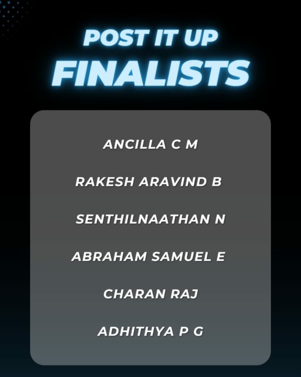 abrahamsamuel_'s tweet photo. I am excited to share my achievement as a finalist in the Post It Up and Blog-GPT competitions. I hope my success will inspire others to pursue their dreams and never give up on their passions.#rec #nxtwave #finalist https://t.co/NmOf5a1gMH