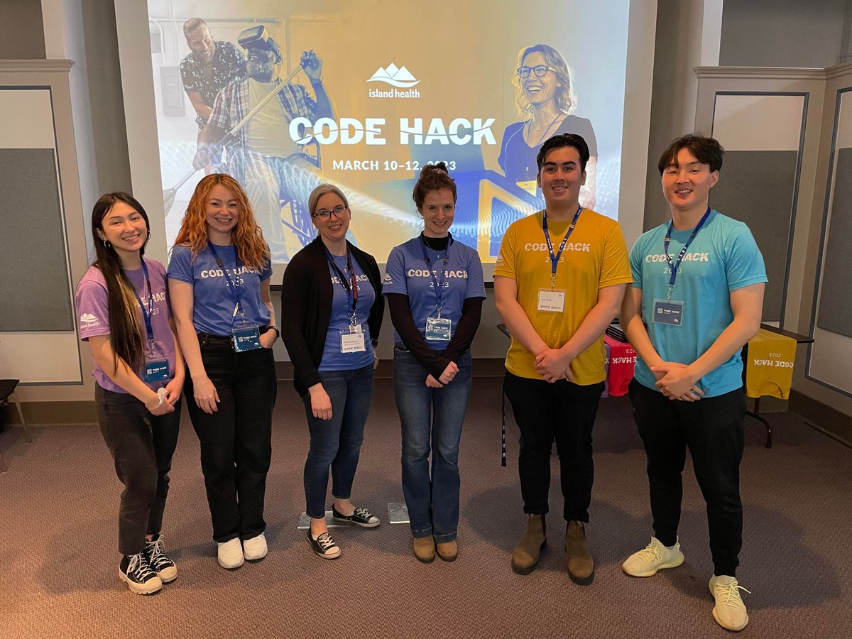 Very excited to share to that our #CodeHack pitch was  selected to be supported following @VanIslandHealth's first hackathon since the pandemic. Stay tuned for #MyER, a tool for de-mystifying each individual's journey through the ER and for making the process a bit more enjoyable