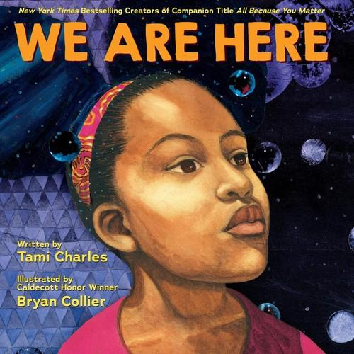 Horn Book gave WE ARE HERE written by @TamiWritesStuff a star! They say it has: ⭐️'A triumphant, encouraging tone permeates the messages to young people of color' hbook.com/story/bookrevi…