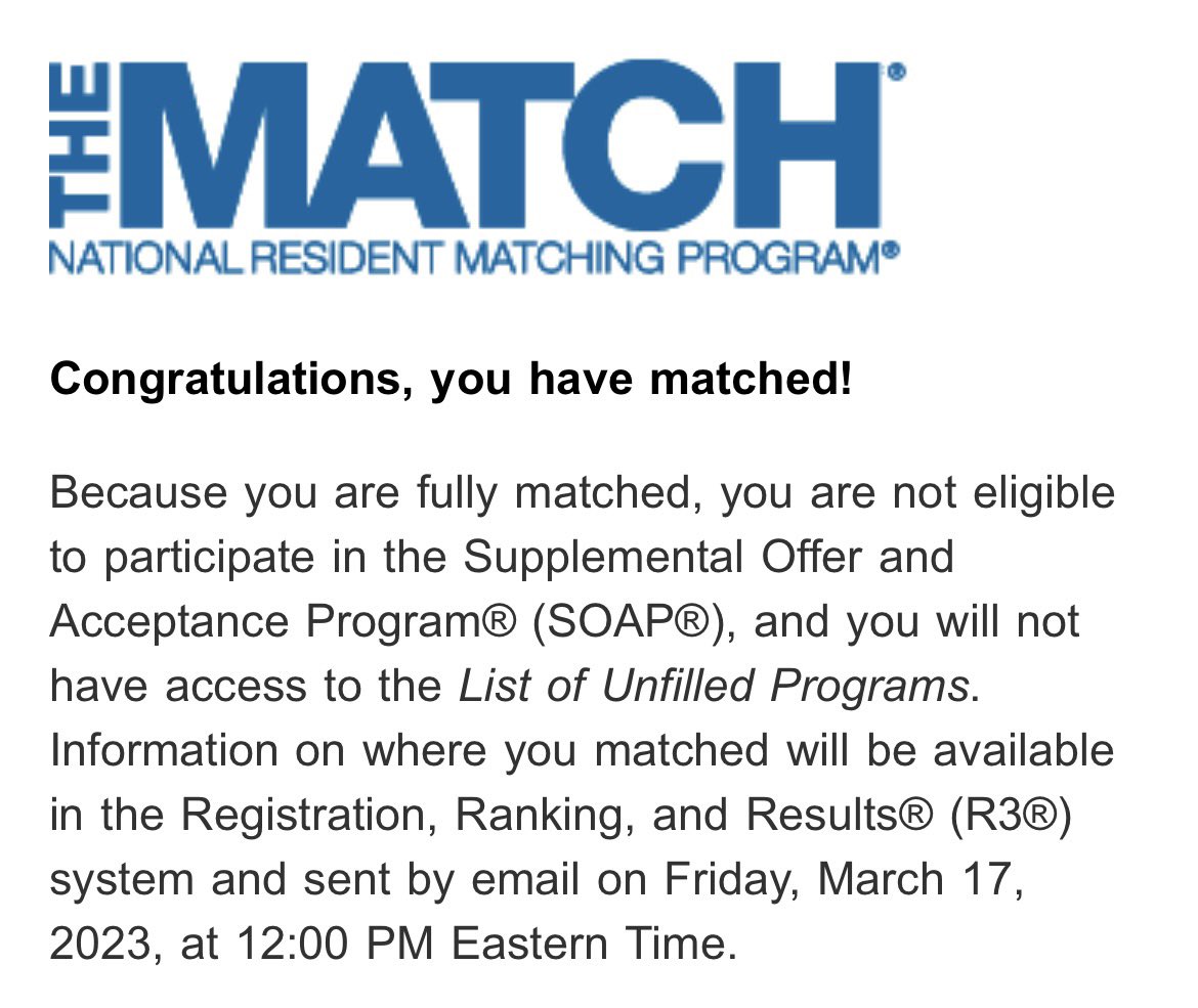 8 months ago I was stressed and crying thinking I wouldn’t Match. This is surreal. Dr. Travis coming to an ED soon. 🤩 #EMbound #Match2023