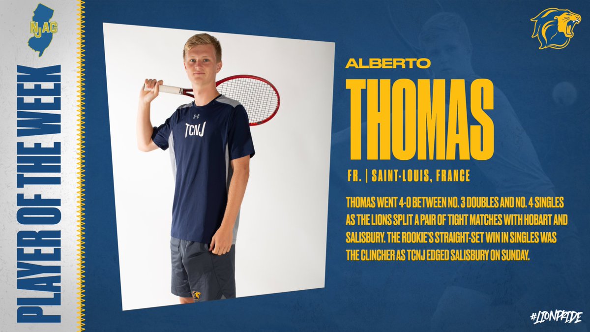 TCNJ Athletics tweet media