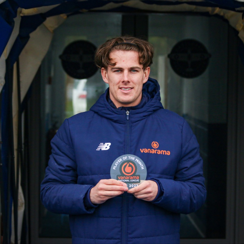 EastleighFC's tweet photo. 🏆 | Charlie Carter has been awarded @TheVanaramaNL Player of the Month for February! 🤩

Excellent stuff, Carts! 👏

#Spitfires