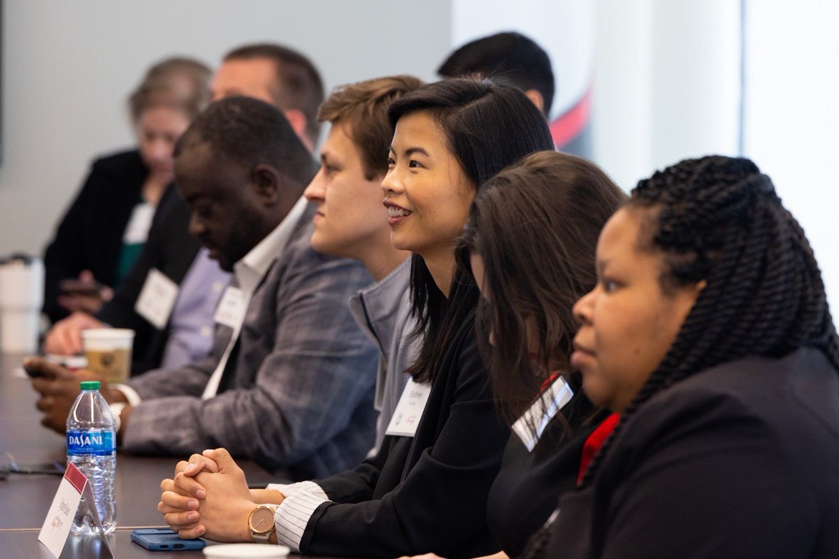 TerryCollege's tweet photo. Congratulations to the inaugural cohort of #LeadershipDawgs on their completion of the program and welcome to the Class of 2024 as they begin their #leadershipjourney to become #valuesbased #impactdriven #leaders!

https://t.co/w974ITwIxZ https://t.co/nKfDxHli6V