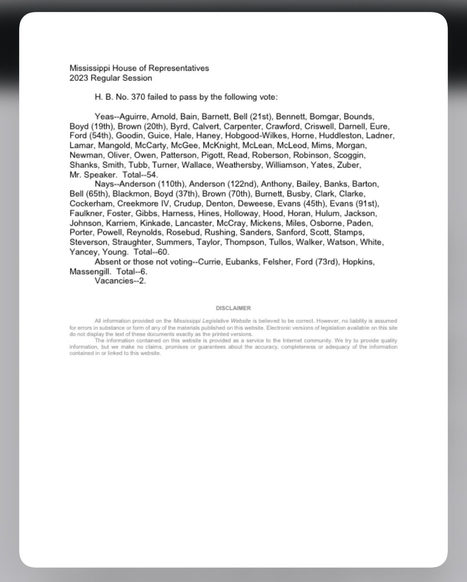 Rep. Shanda Yates tweet media