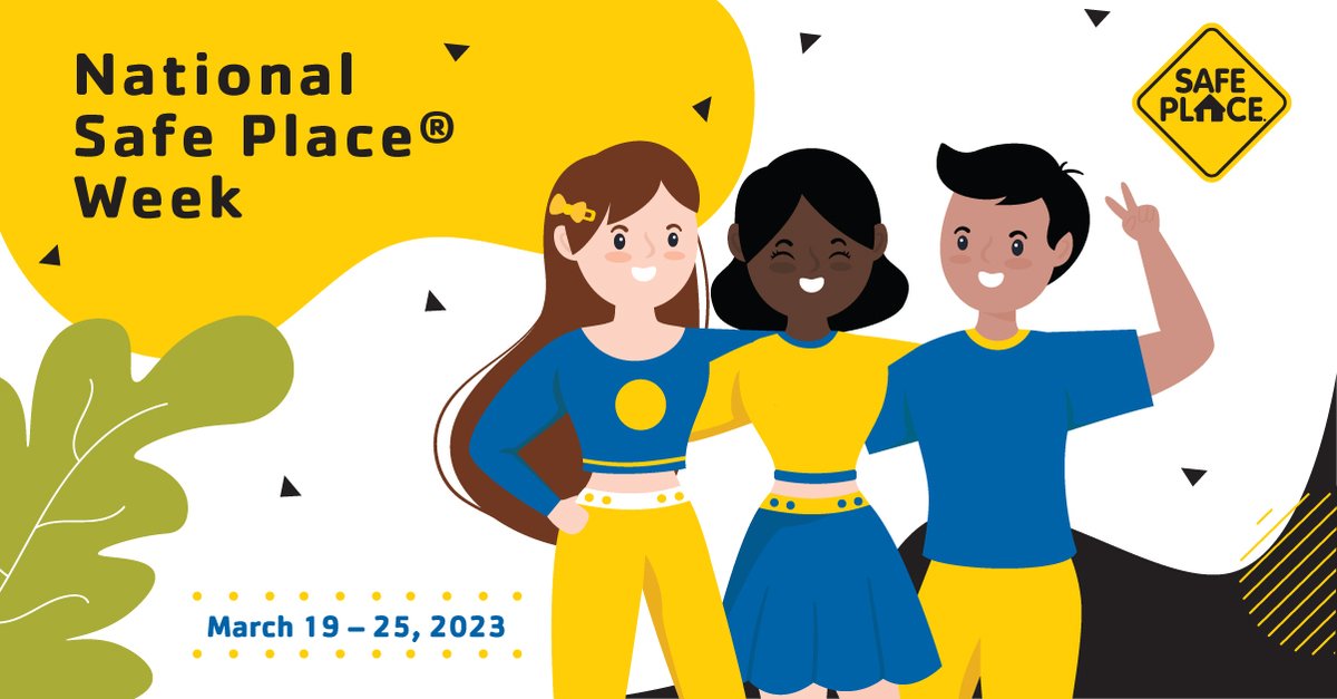 National Safe Place (NSP) Week 2023 is almost here! We are so excited to see and share what licensed Safe Place entities are doing across the nation. #nspweek2023 #WeAreSafePlace