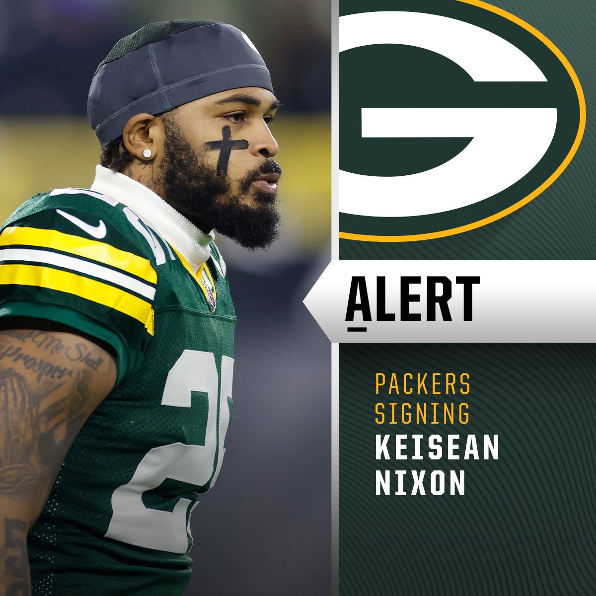 NFL (@nfl) on Twitter photo Packers sign KR Keisean Nixon to one-year deal worth a max value of $6M. (via <a href="/RapSheet/">Ian Rapoport</a>) Packers sign KR Keisean Nixon to one-year deal worth a max value of $6M. (via <a href="/RapSheet/">Ian Rapoport</a>)