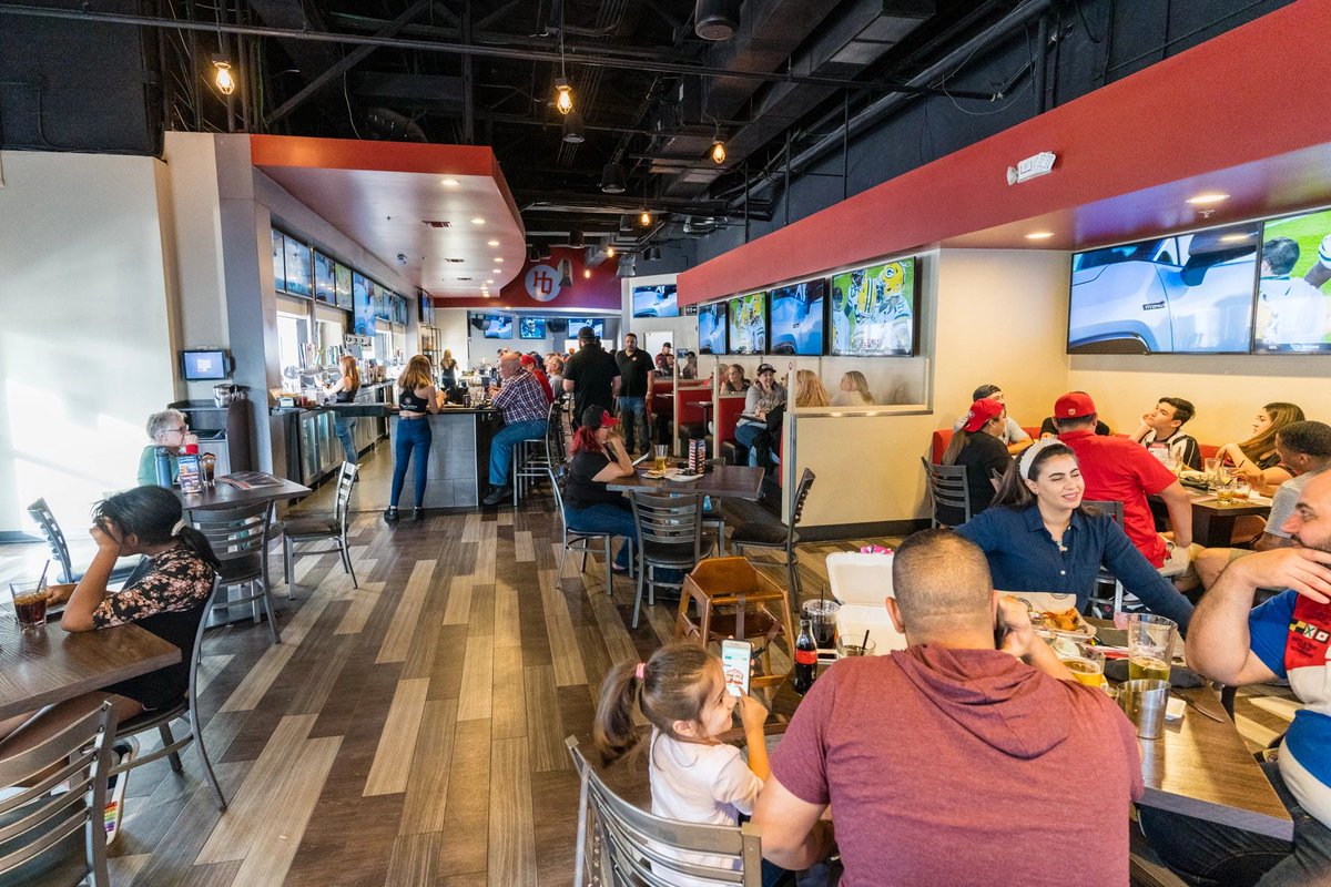 With over 50 HD TVs, it's easy to see why we're a favorite place for locals to hang out and enjoy a delicious meal. #P83 #Peoria #EatLocal #PhxRestaurants #HQAZ #SportsBar #Sushi