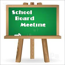 The June 5 and June 19, 2023 School Board Meetings will be held in the High School Auditorium because of repair work at the Middle School.