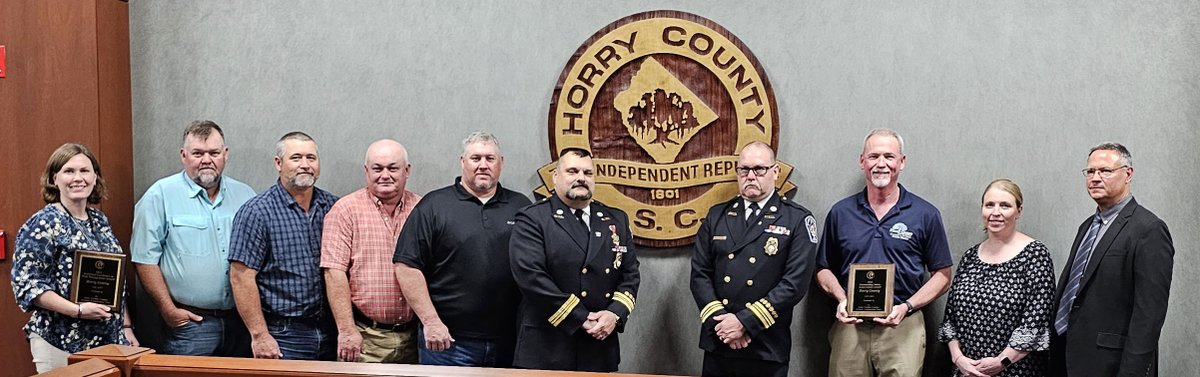We love visiting county council meetings to celebrate collaboration among departments. Congrats team  <a href="/HorryCounty_Gov/">Horry County Government</a> on your Sustained Excellence &amp; Outstanding Safety Awards. More on all SC Counties Insurance Trusts Risk Management Award winners 🔗 bit.ly/RiskmanageAwar…