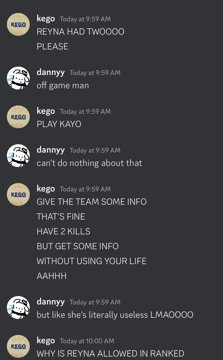 need a petition to remove reyna from the ranked pool.