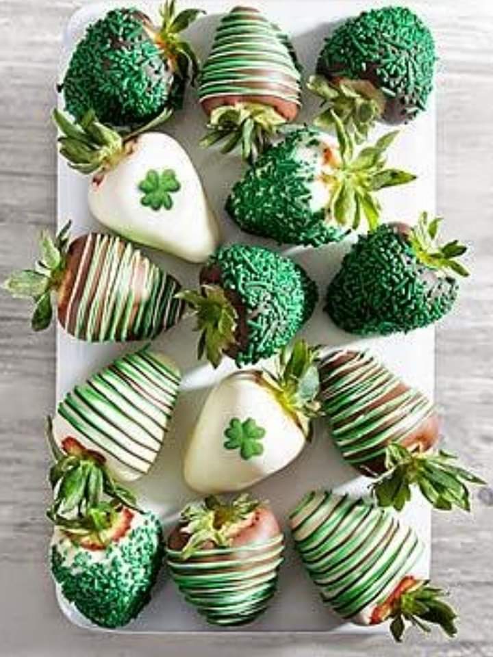 Order your St. Patrick's Day chocolate covered strawberries 
Gifts by BeBe 770.990.2448